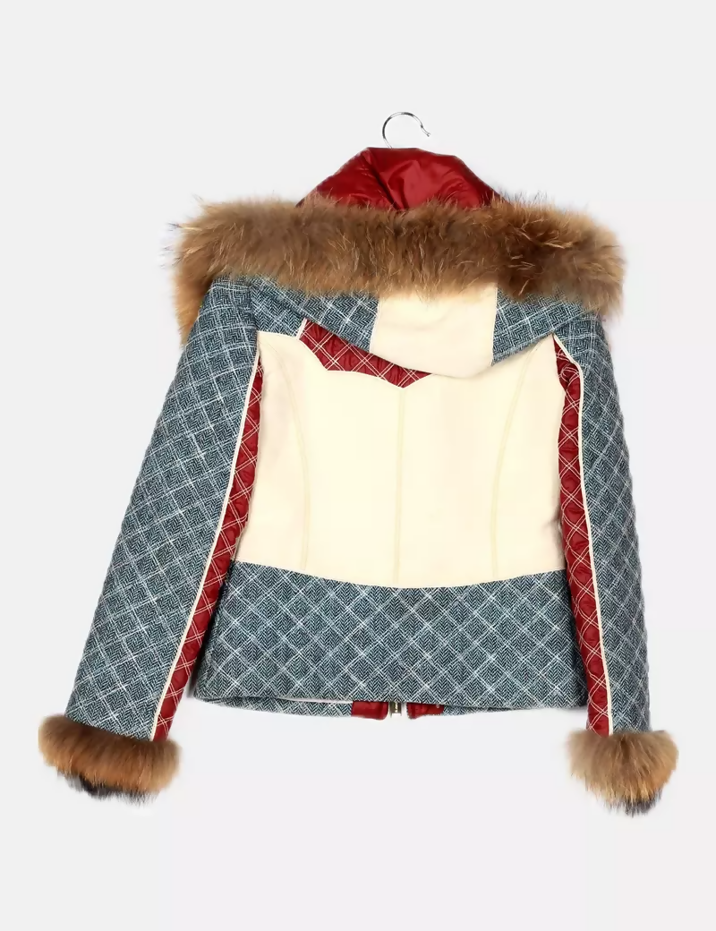 Highly Preppy Fur Jacket