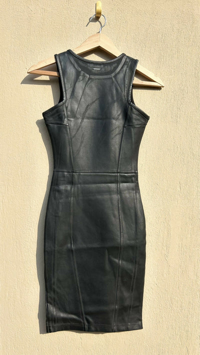 Calvin Klein Jeans Leather Dress Size XS  2