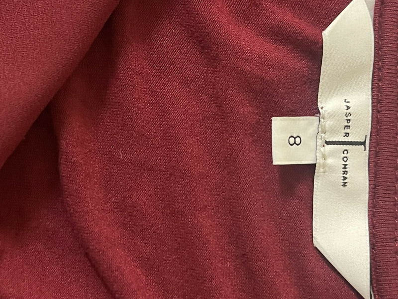 Burgundy Blouse by Jasper Conran Size: S