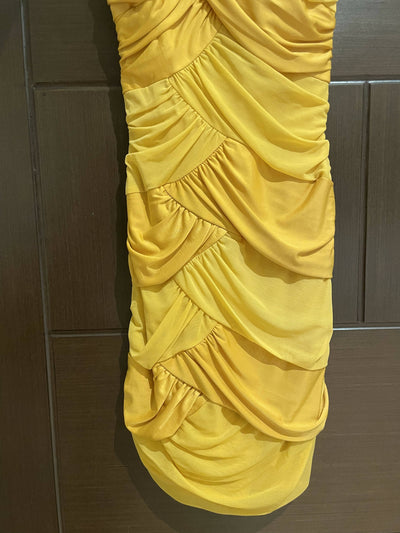 Bebe Yellow Dress EU34