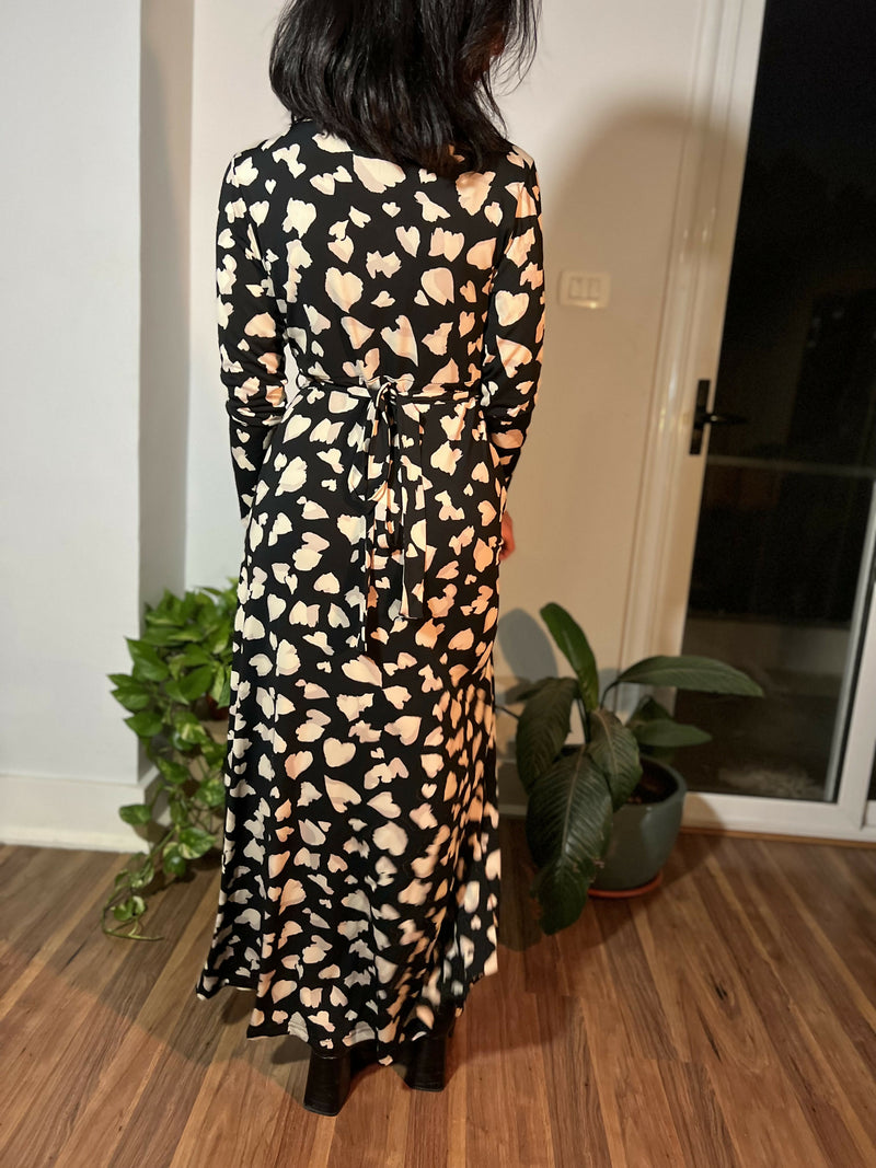 Long Wrap Dress Size 8-12