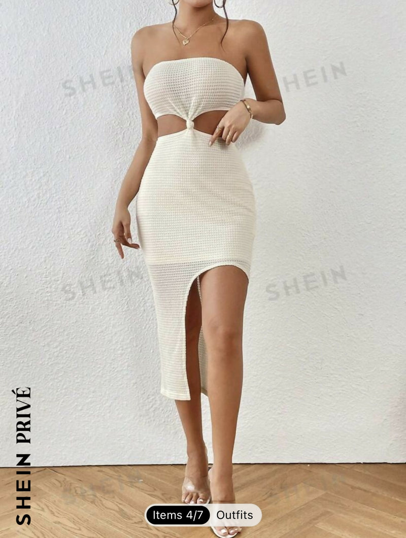 SHEIN Cream Dress XS (new with tag)