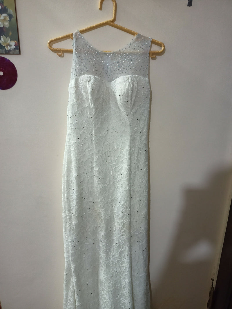 White Dress Size M