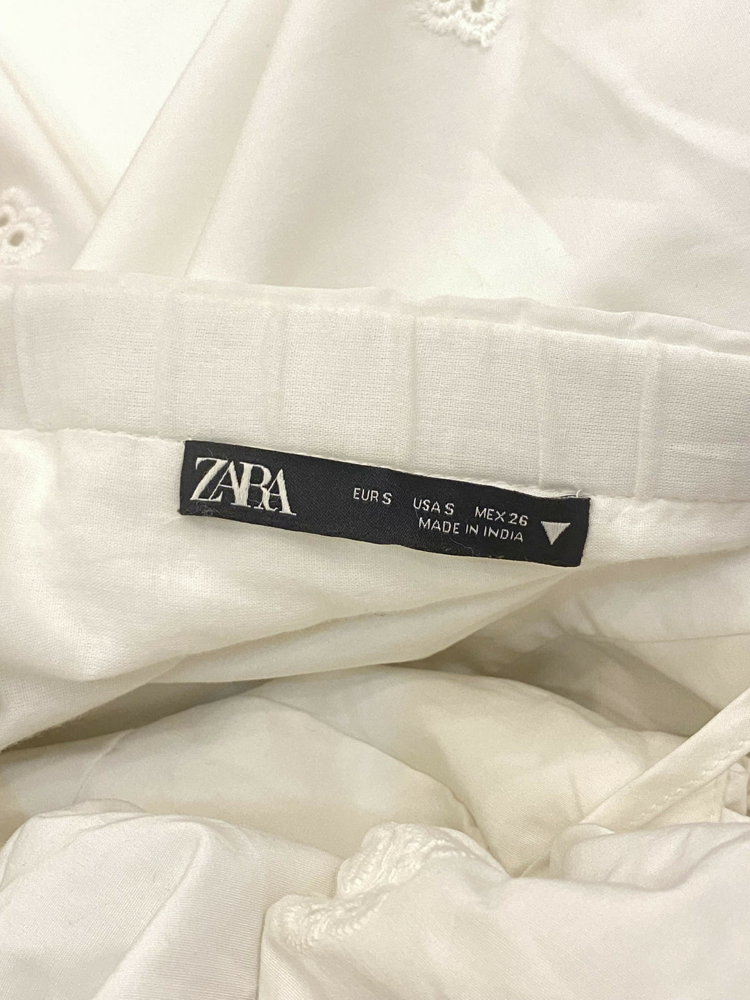 Zara White Dress