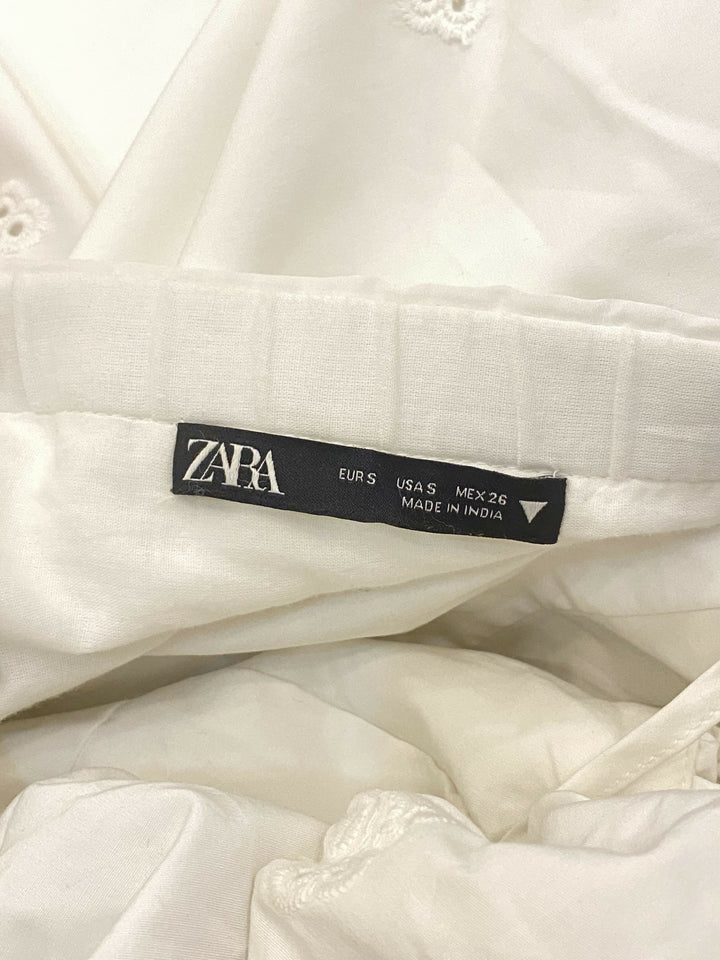 Zara White Dress