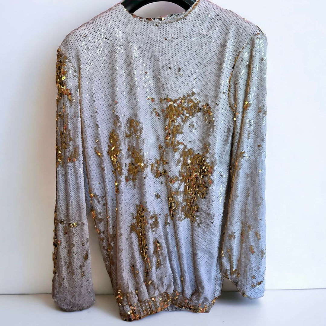 Maison Taj Payette Sequin Long Top (NEW WITH TAG)