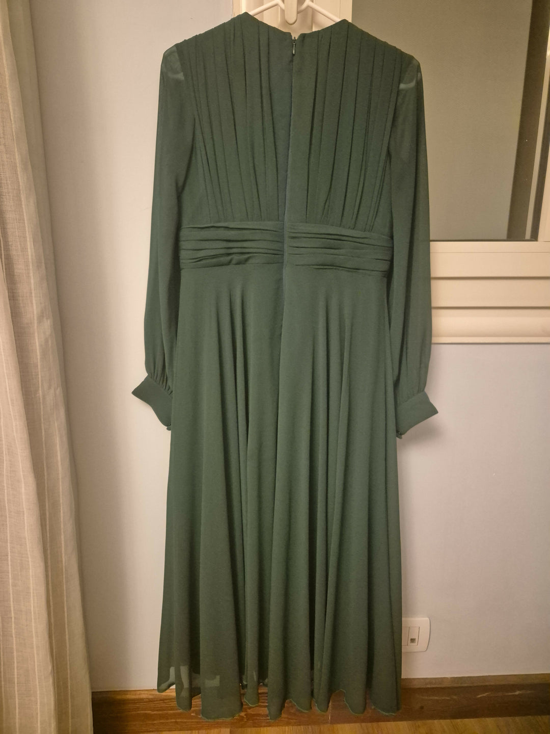 Royal Green Dress_Back