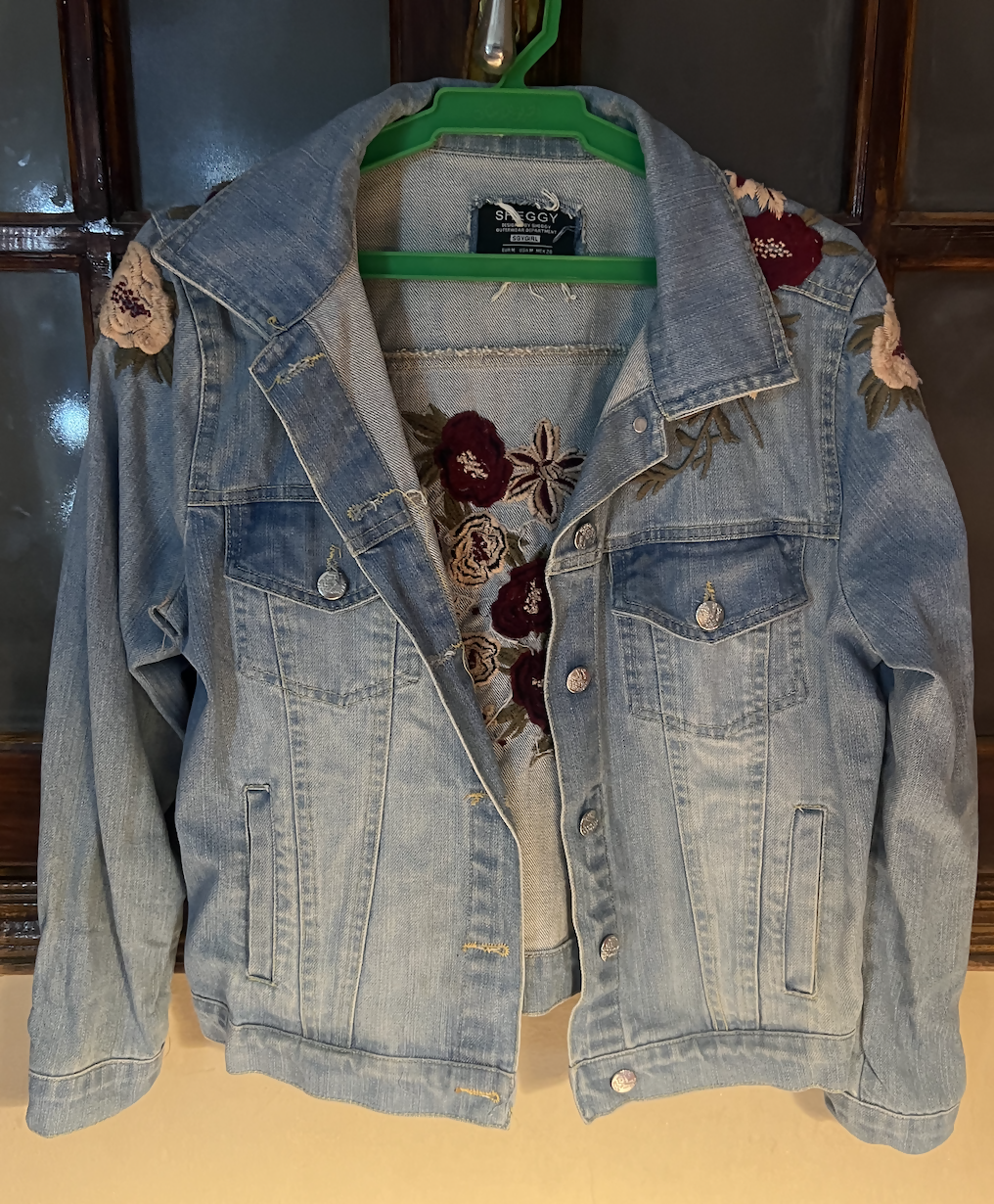 Sheggy Denim Jacket Size: M