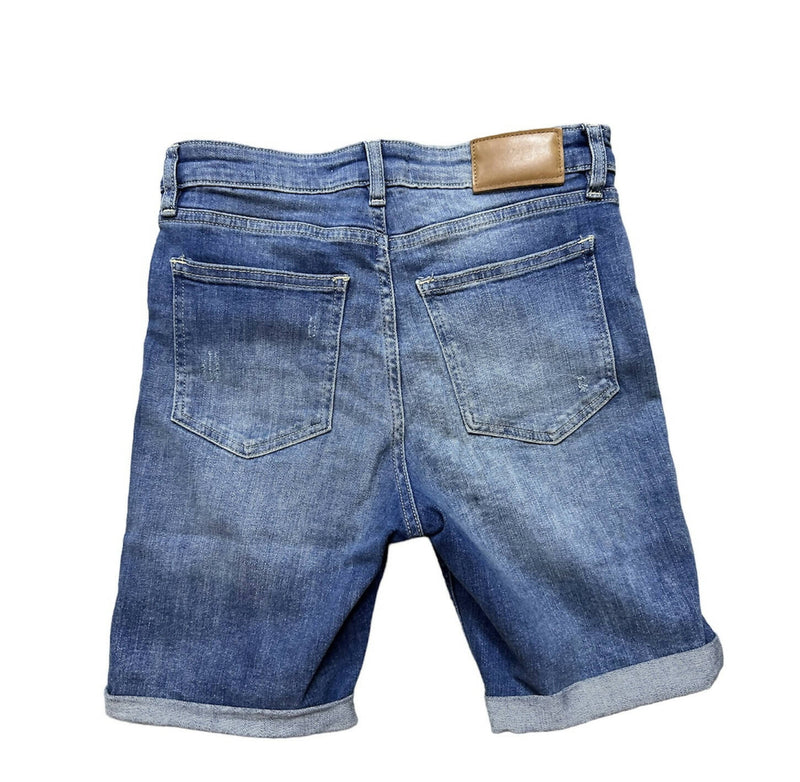 H&M Denim Slim Shorts Size: 36