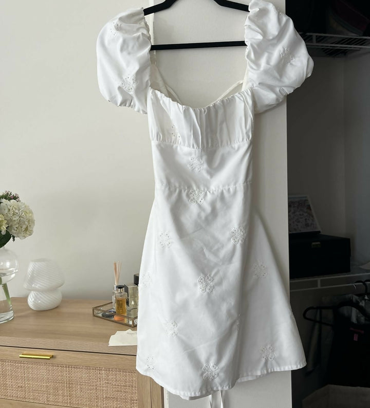 Zara White Dress