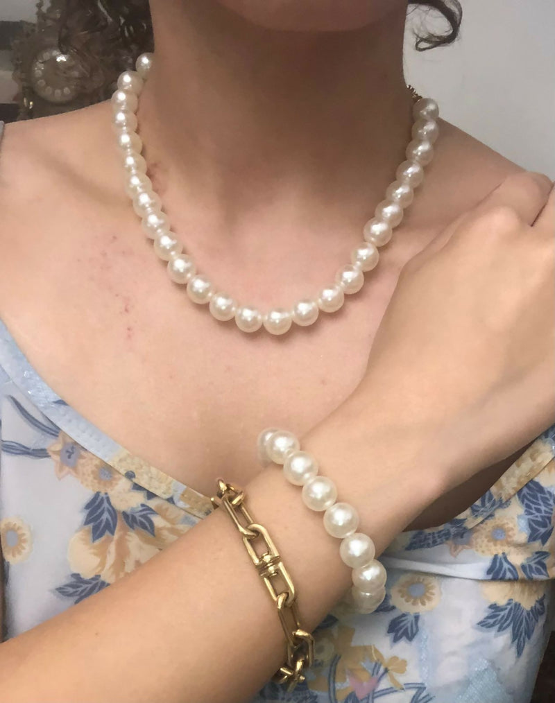 Handmade Pearl Necklace