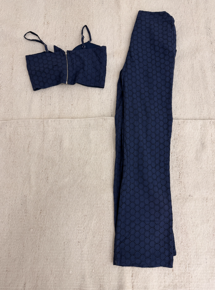 Miss Cix Pants and Crop Top Set