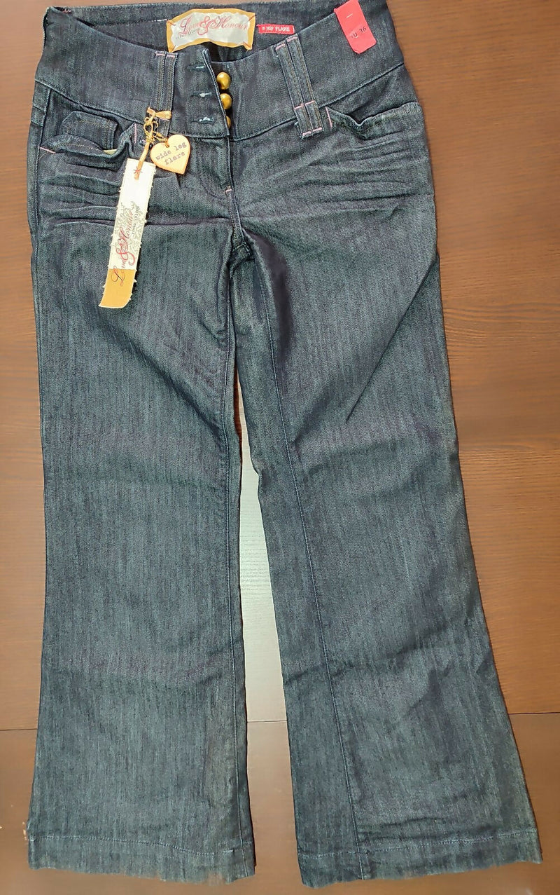 River Island Wide Leg Jeans Size: 36