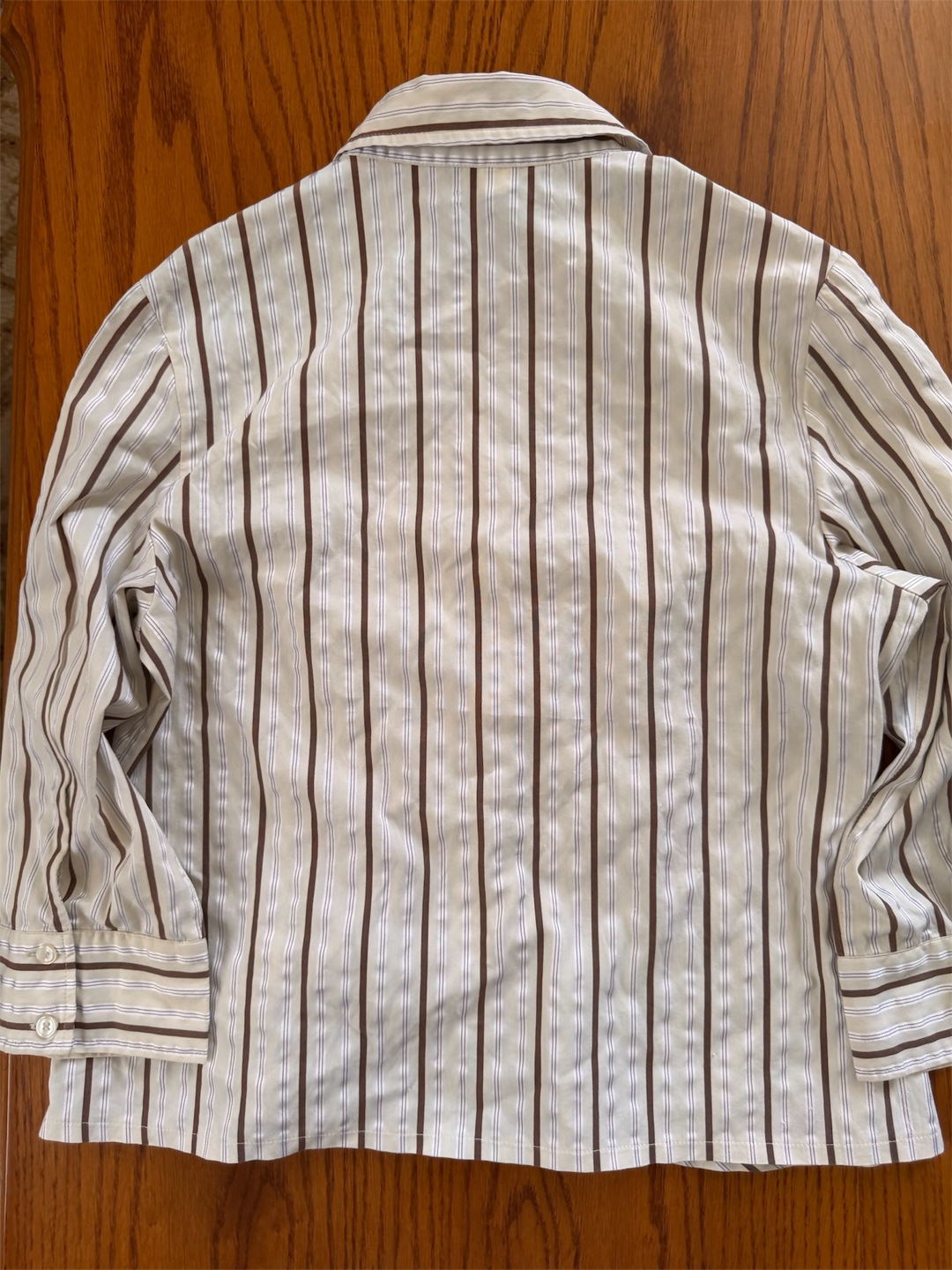 Vintage Ruffle Blouse: M