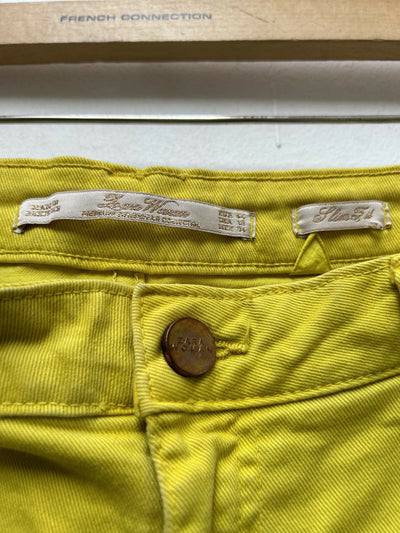 Yellow Zara Denim Size 44