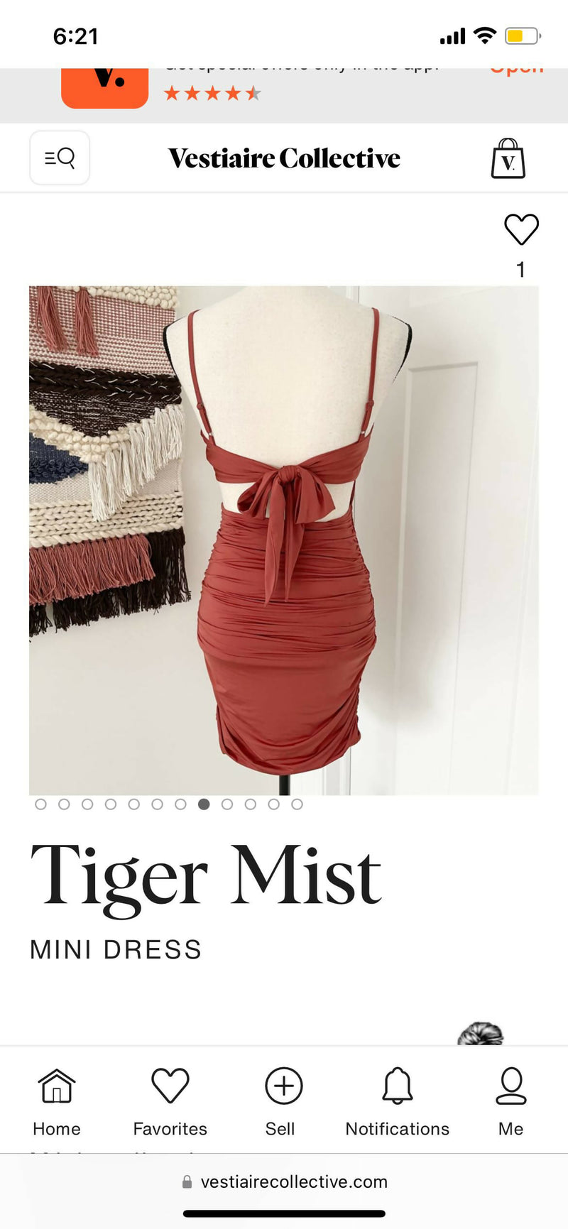 Brand New Tiger-Mist Dress Size M