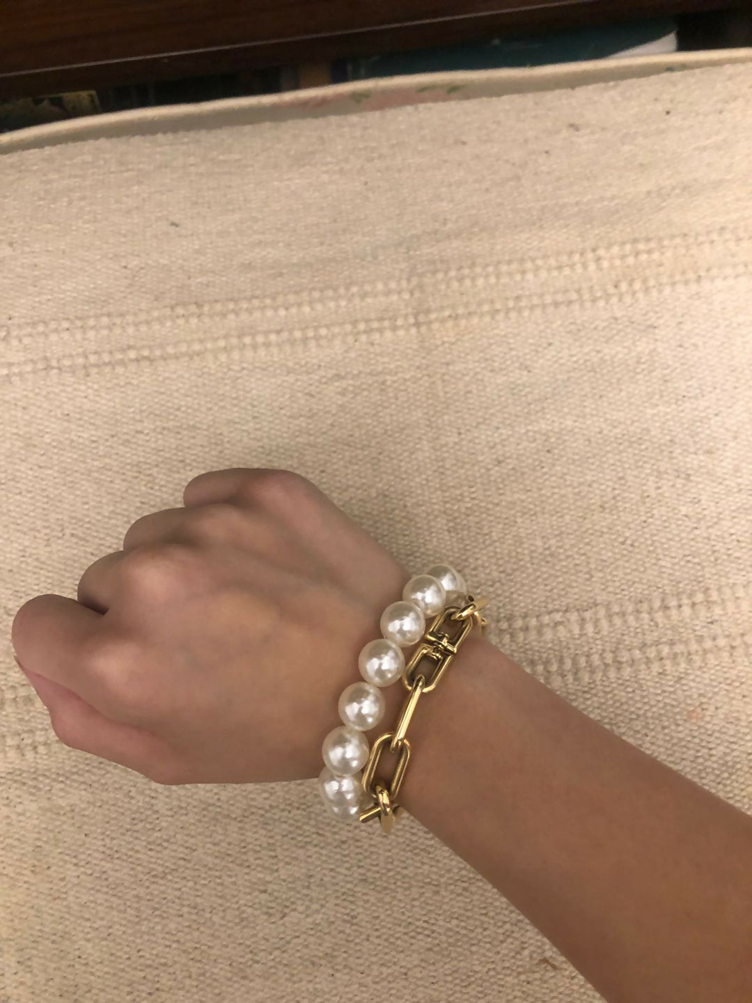 Handmade Pearl Bracelet