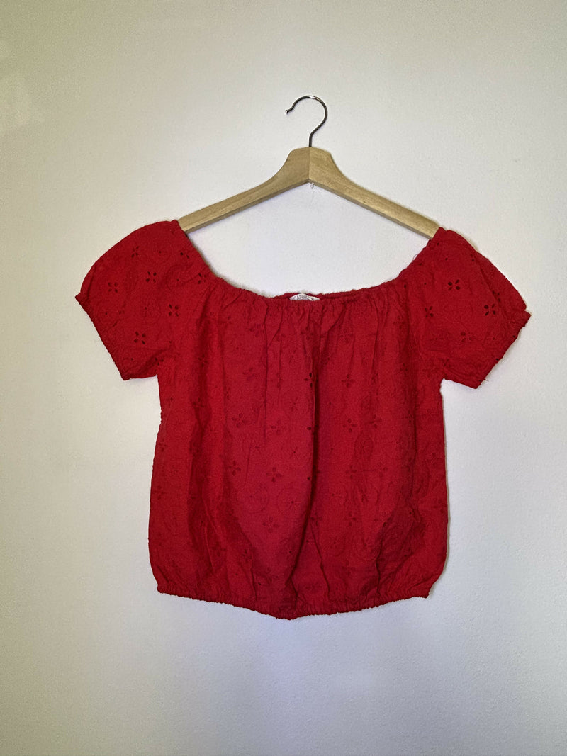 Candy couture Red Top - Size: XS