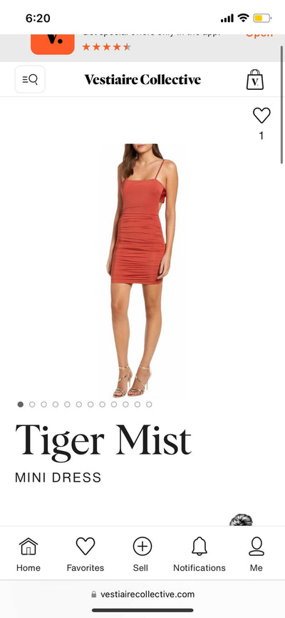 Brand New Tiger-Mist Dress Size M