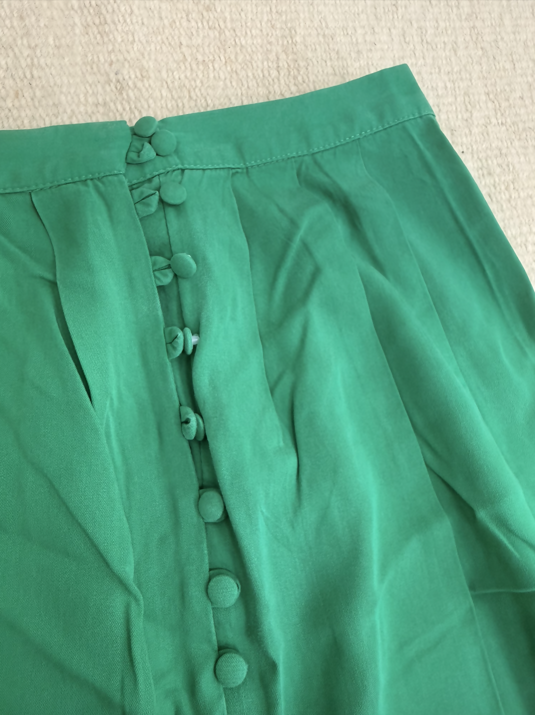 Promod green skirt