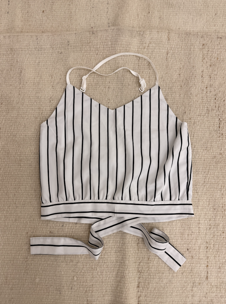 ZAFUL Striped White Top EU 36
