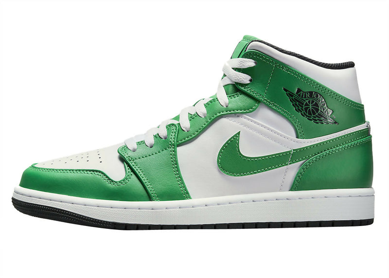 air-jordan-1-mid-lucky-green