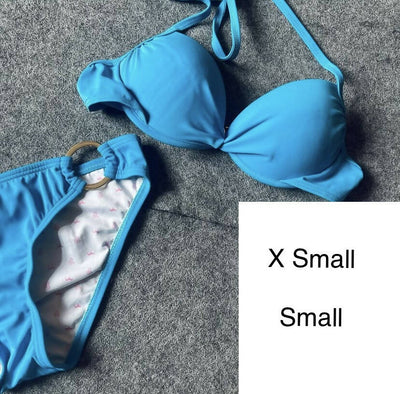 Blue Victoria's Secret Bikini Size XS/S