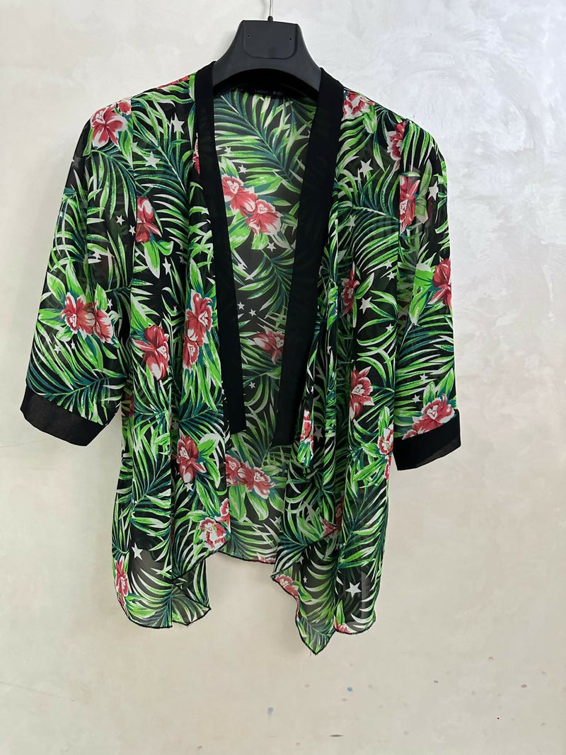 Ravin Floral Cardigan Size S