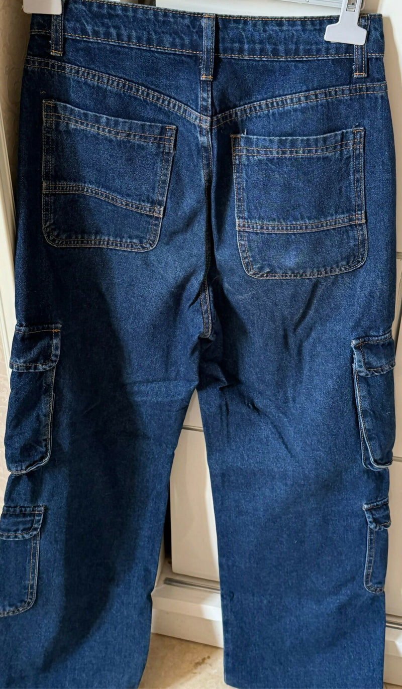 Cargo Denim Pants SHEIN Size 36