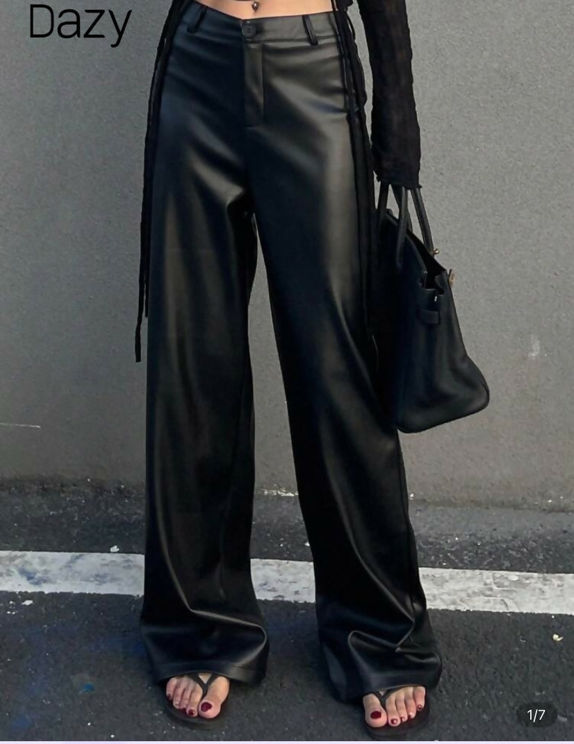 Leather pants