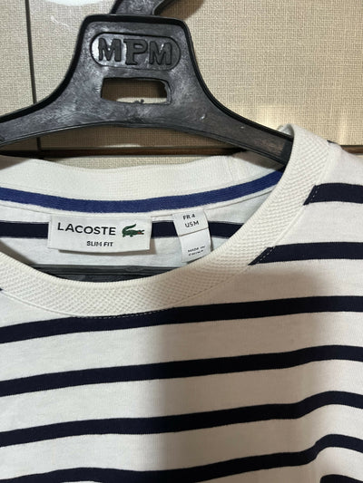 Lacoste Striped Slim Fit T-shirt Size: M