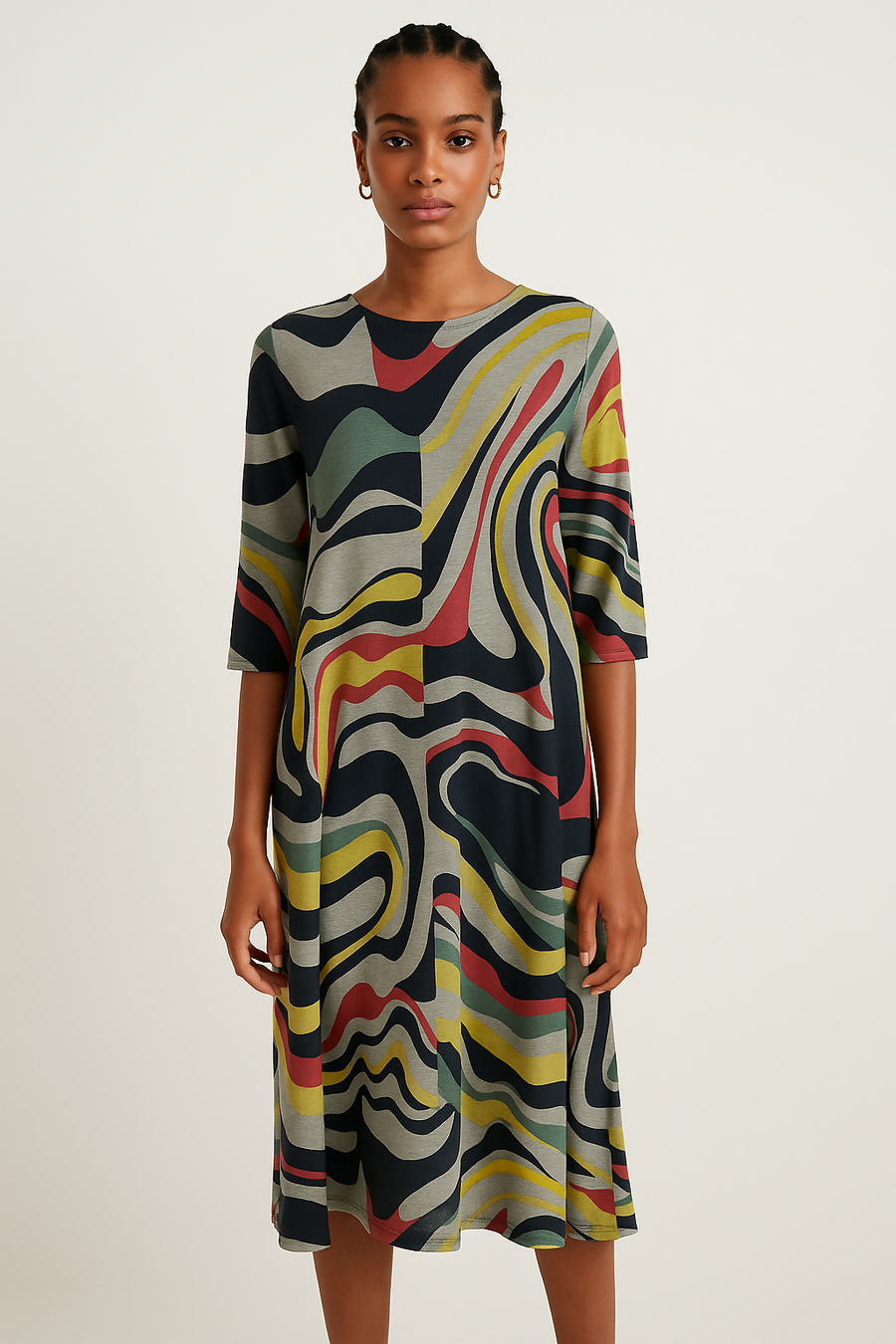 Striking Patterns in Desigual Dress