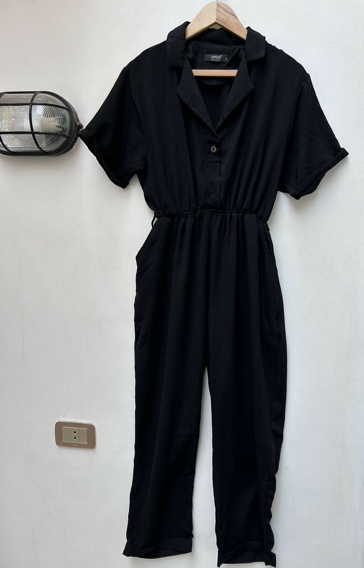 Opio Black Jumpsuit Size L