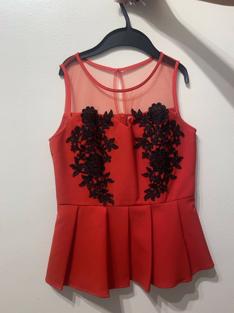 Red Blouse Size: S