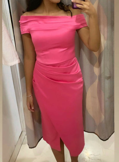 Pink Soiree Dress Size: M