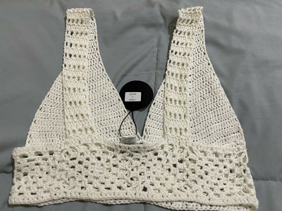 Crochet Top Size: S/M NEW WITH TAG