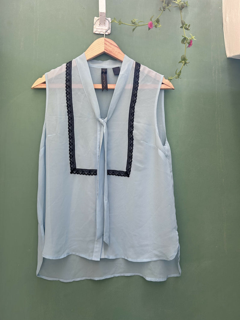 Light Blue Top Size M