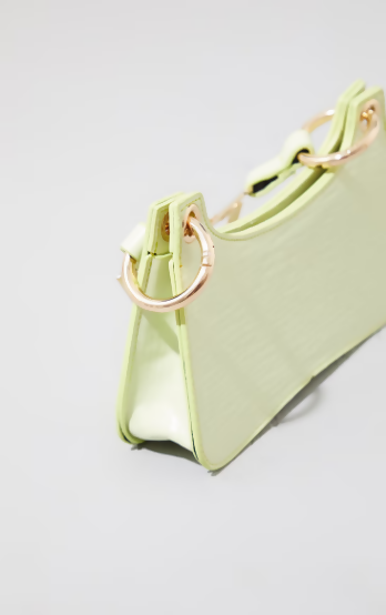 Pretty Little Things Lime Green Bag