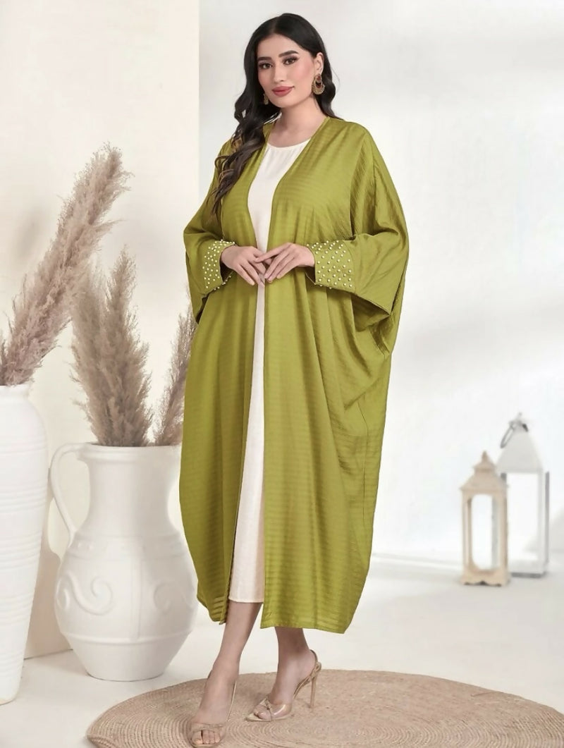 SHEIN Green Kimono Size: M