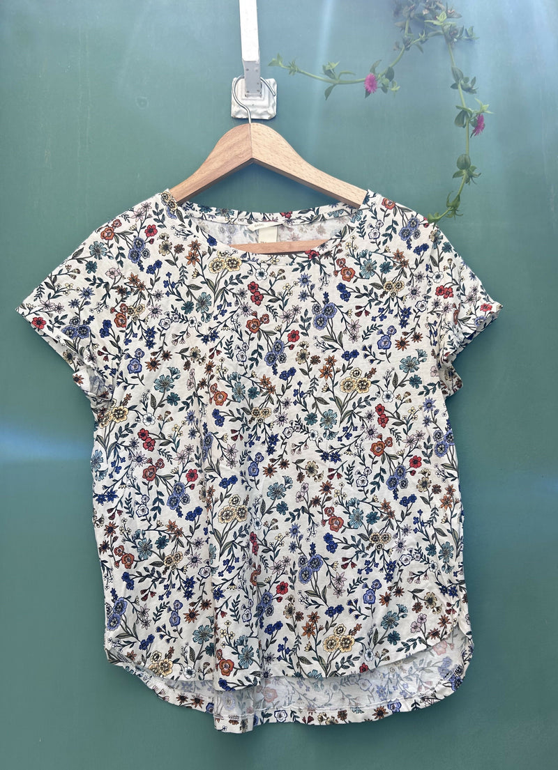 Floral H&M Basic Size M