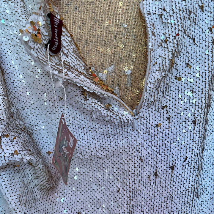 Maison Taj Payette Sequin Long Top (NEW WITH TAG)