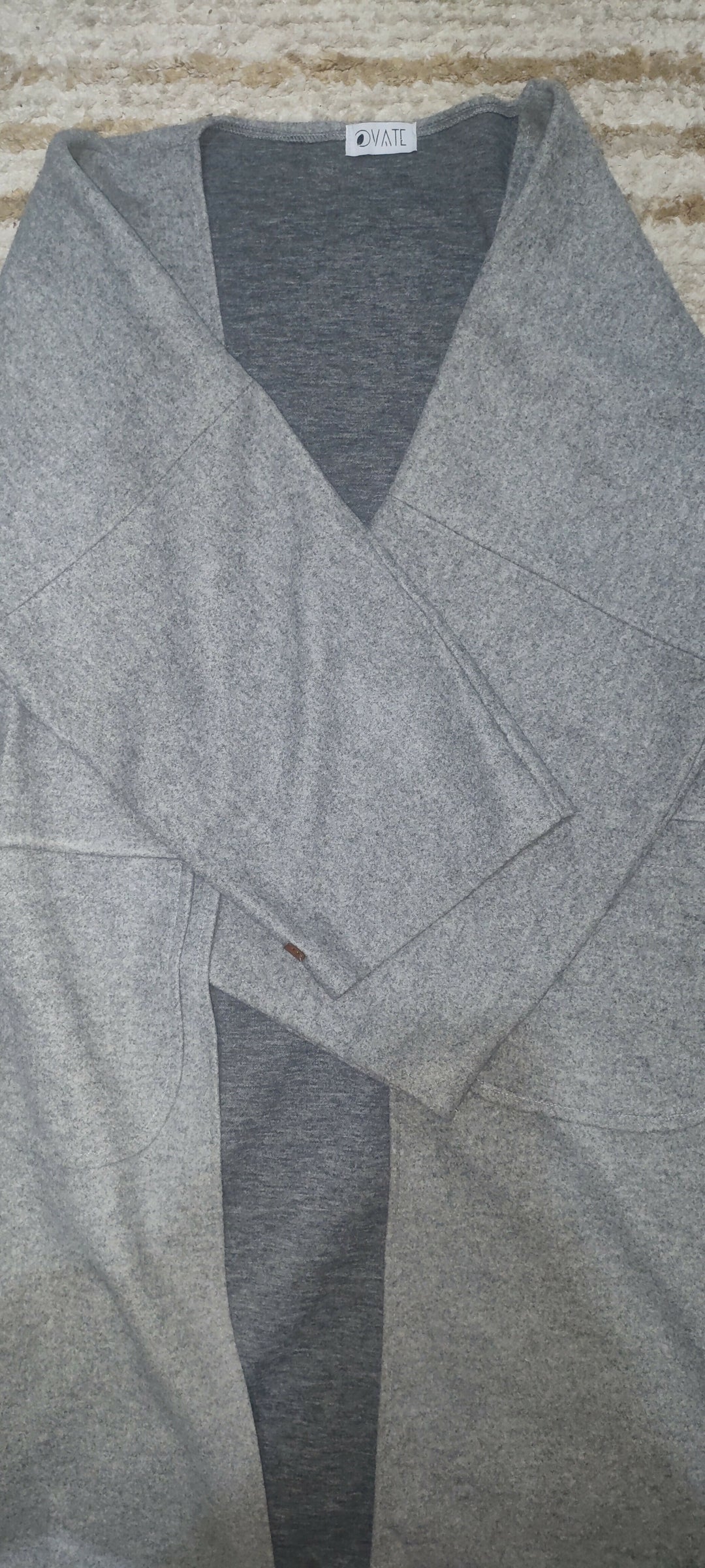 Oversized Wool Winter Coat/Cardigan