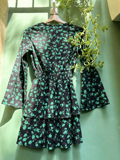 Subdued Floral Dress Size XS