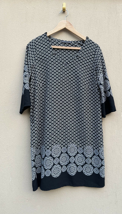 B&W Patterned Dress 1