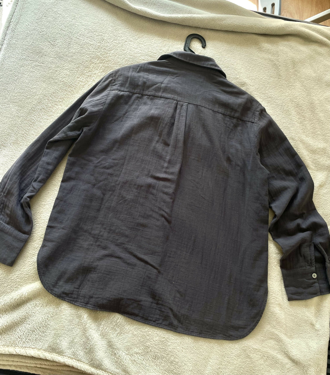 Zara Black/Grey Cotton Shirt