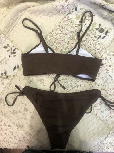 Shein Brown Bikini - M