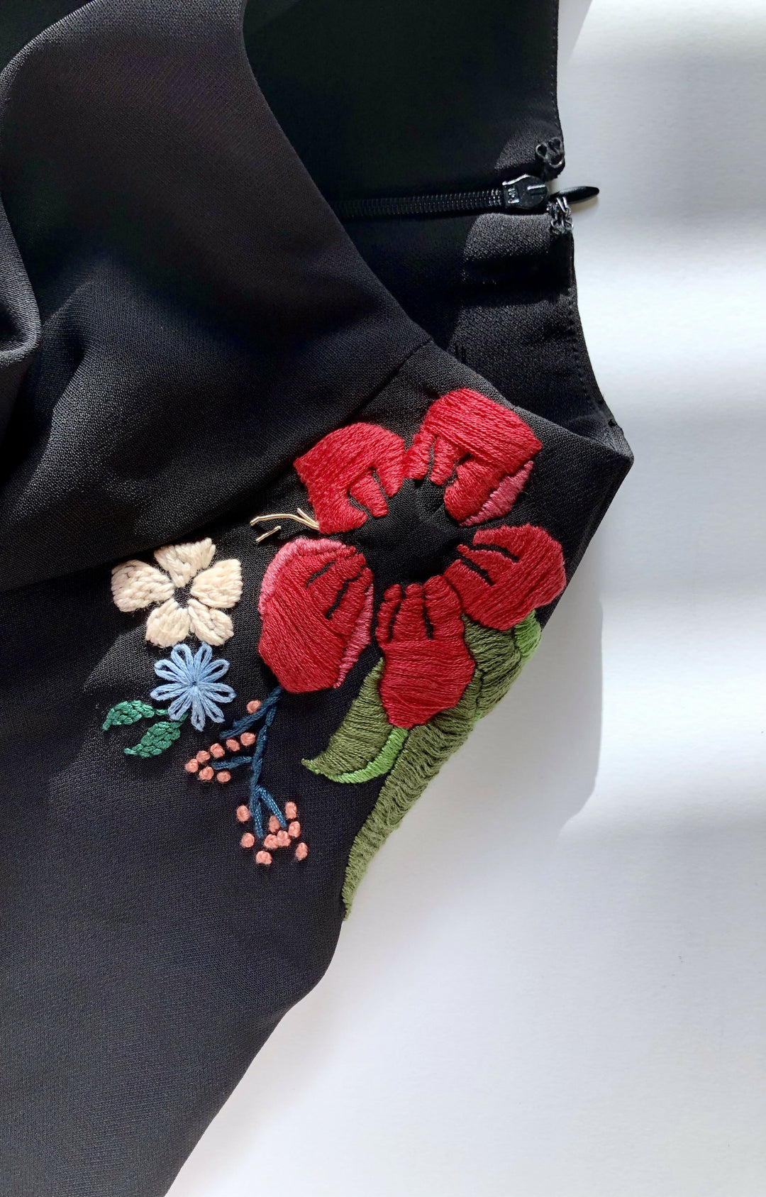 Taa' Studio Floral Embroidered Dress