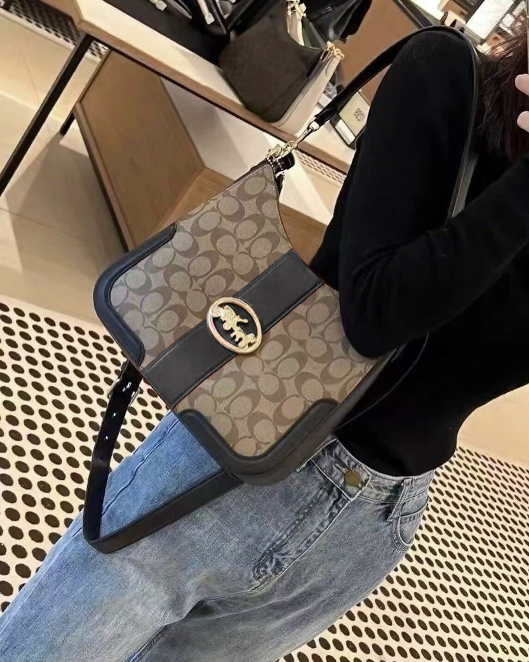 Coach Georgie Hobo Bag - Copy