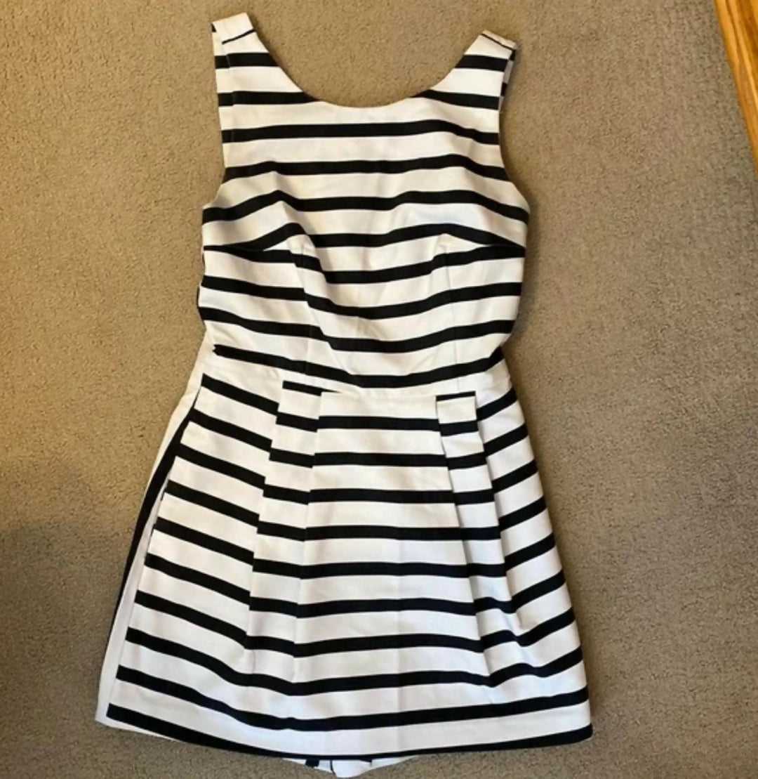 Zara Black & White Romper