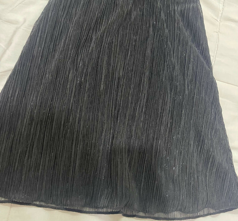 Glitter Black Dress Size S